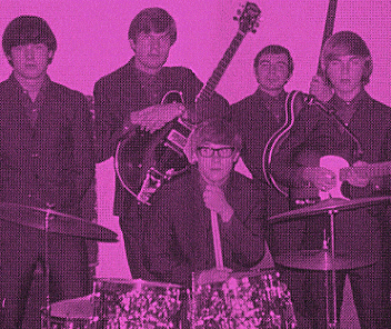 from left; burton cummings, randy bachman, Garry petersson, jim kale, bruce decker