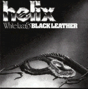 white lace and black leather