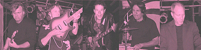 clockwise; johnny dee, derry grehan, gary lalonde, dave betts, ray coburn